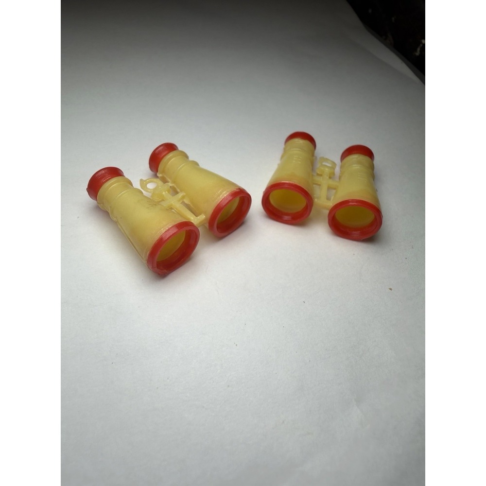 Vintage Barbie Ken & Allan Doll Red and White Binoculars Hong Kong 1960s